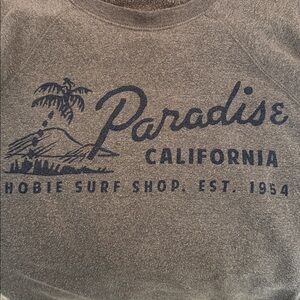 Hobie Surf Paradise California Gray Sweatshirt